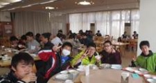 昼食の様子