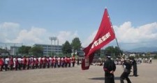 応援団によるエール