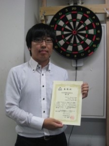 論文賞を受賞した大林助教