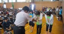 表彰式の様子