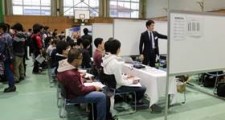 各企業ブースでの説明会