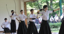 弓道の試合風景(2)