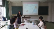 就活に向けたメーク実習