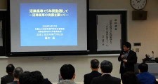 藤本校長 最終講義1