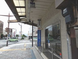 西側(リコー通り沿い)