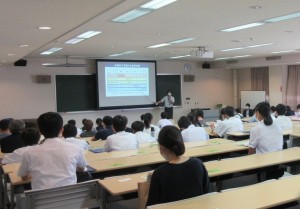 一日体験入学写真（進学説明会）