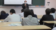 進学説明会(校長挨拶)