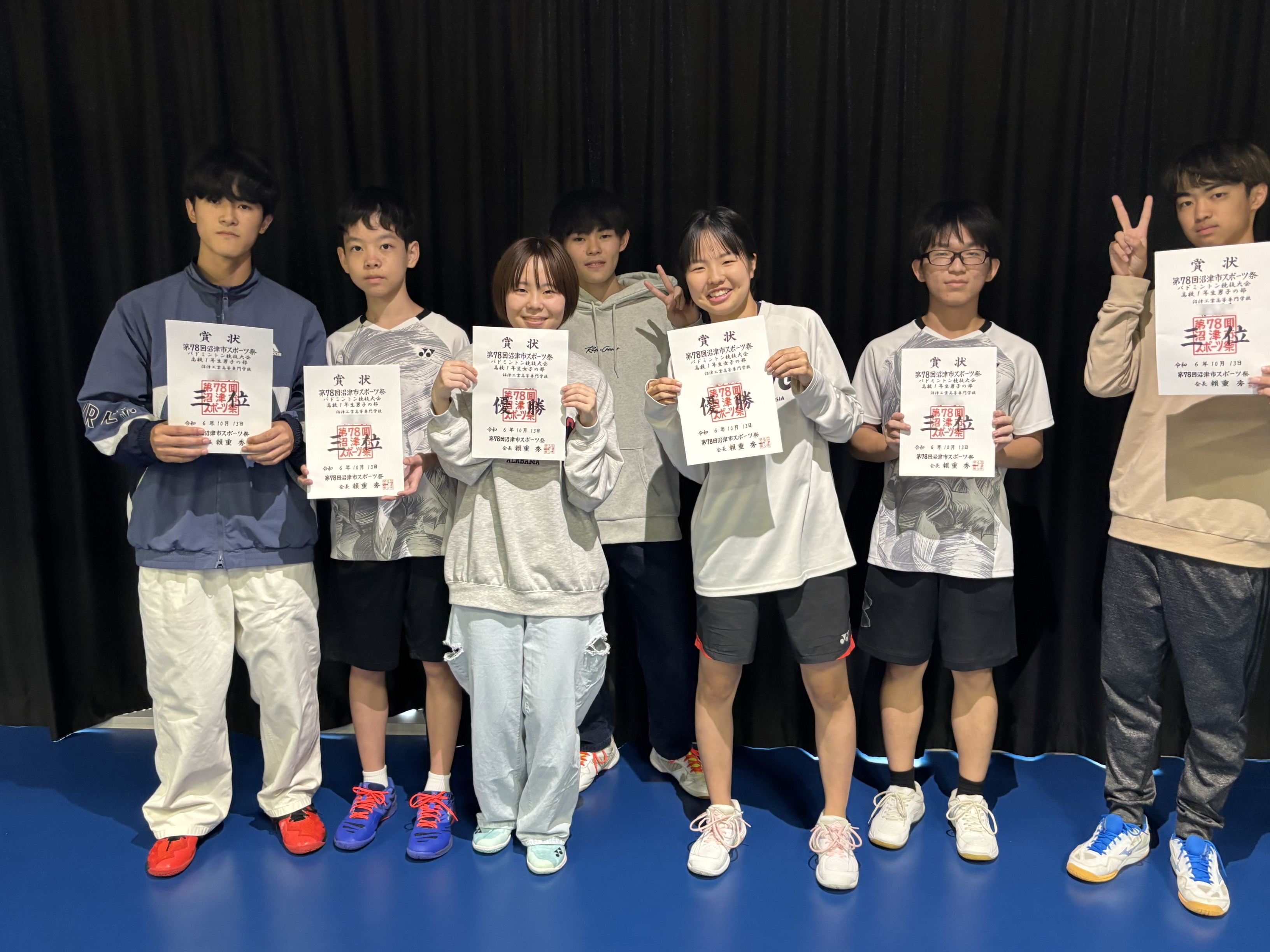 沼津市スポーツ祭のバドミントン競技