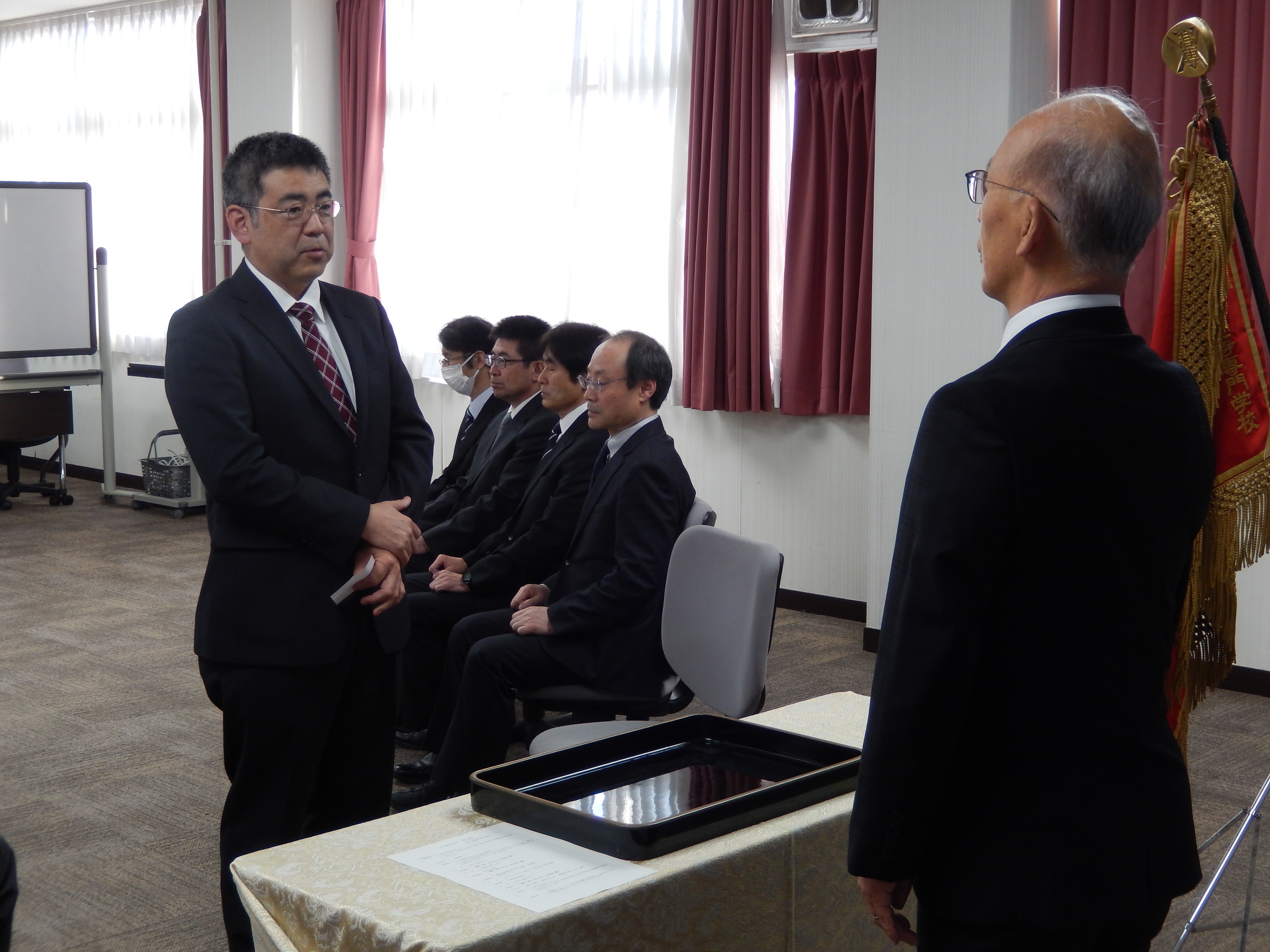 永年勤続表彰式