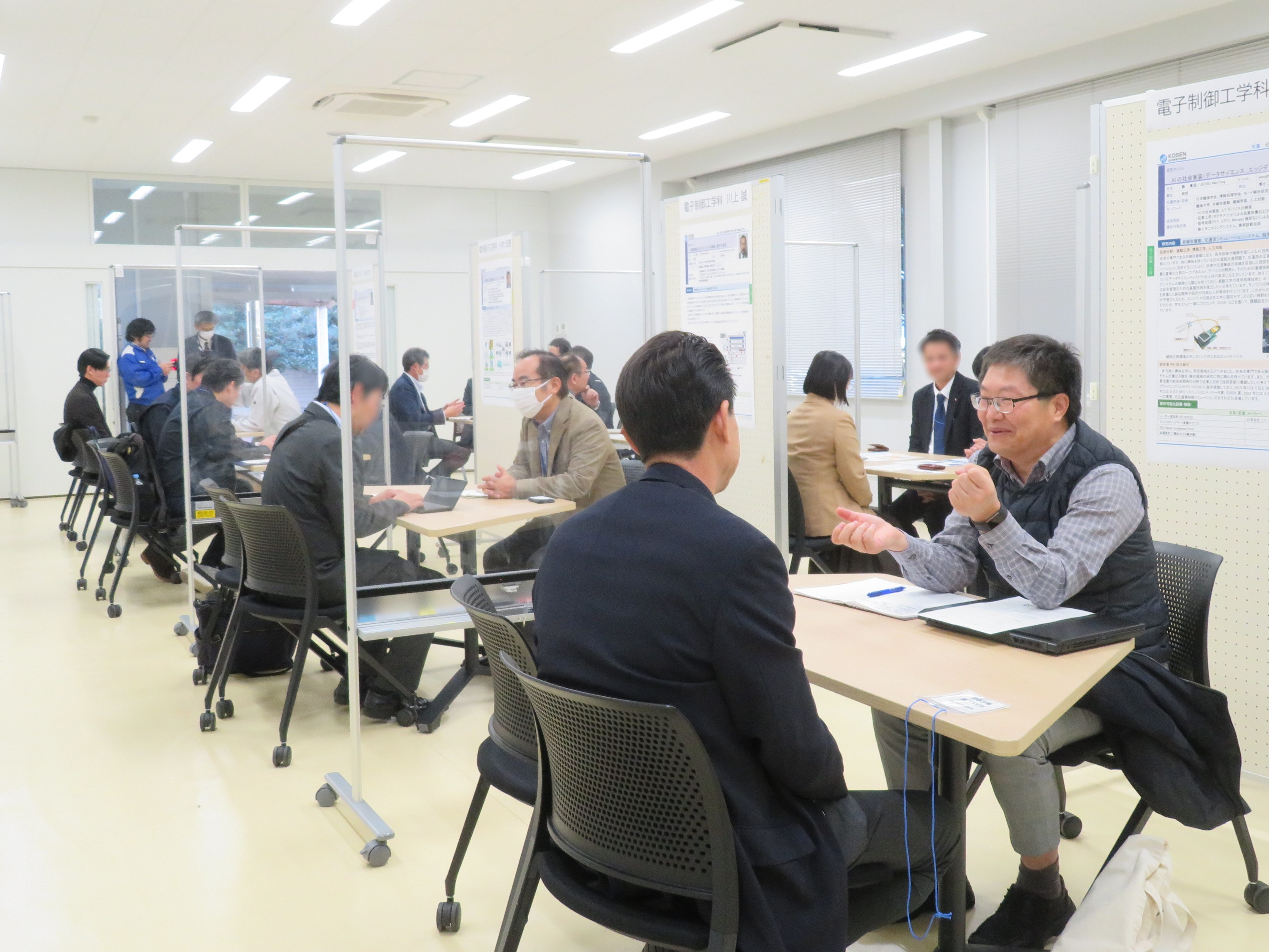 静岡県東部テクノフォーラムin沼津高専 マッチング会