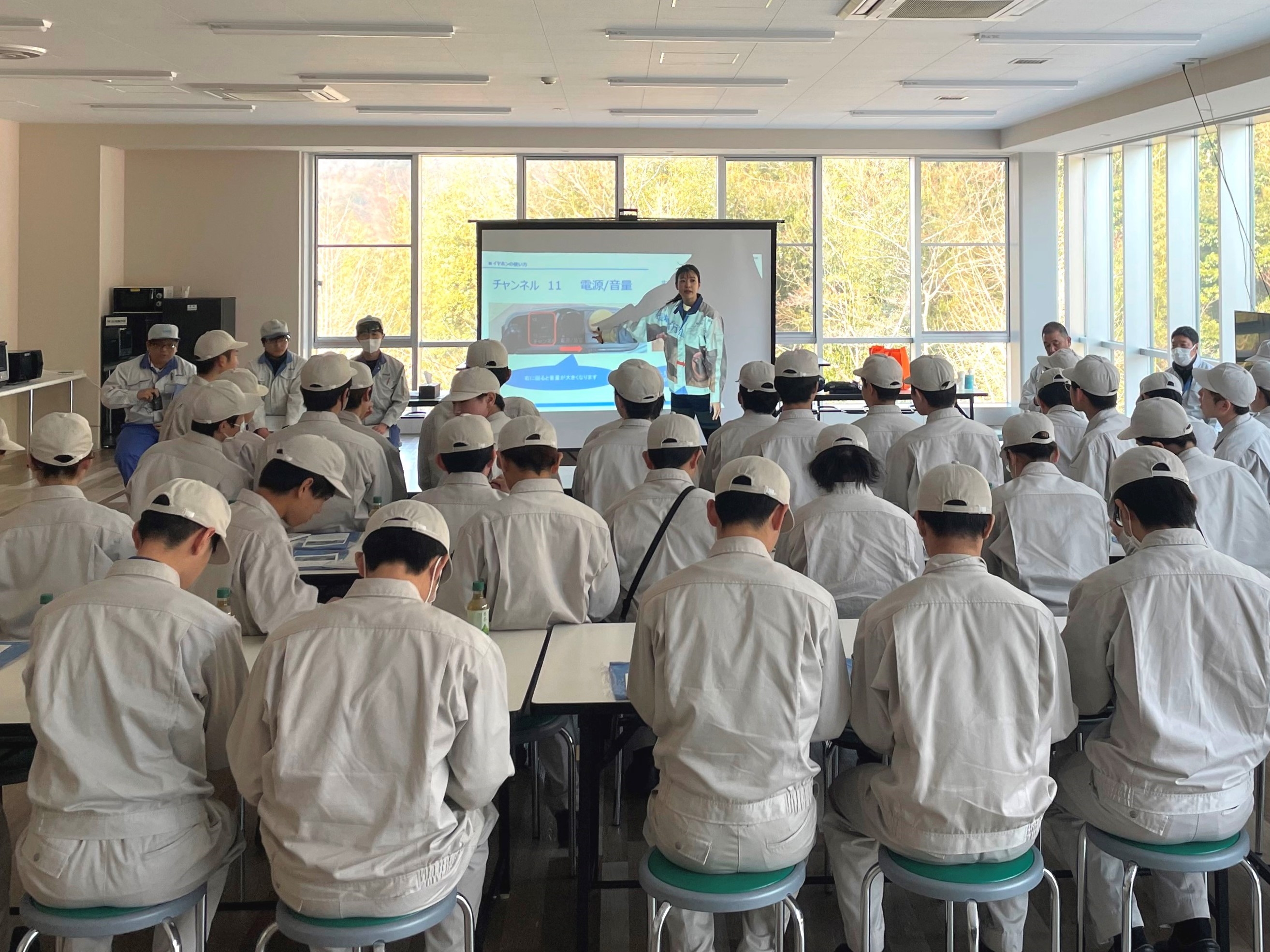 機械工学科2年生工場見学