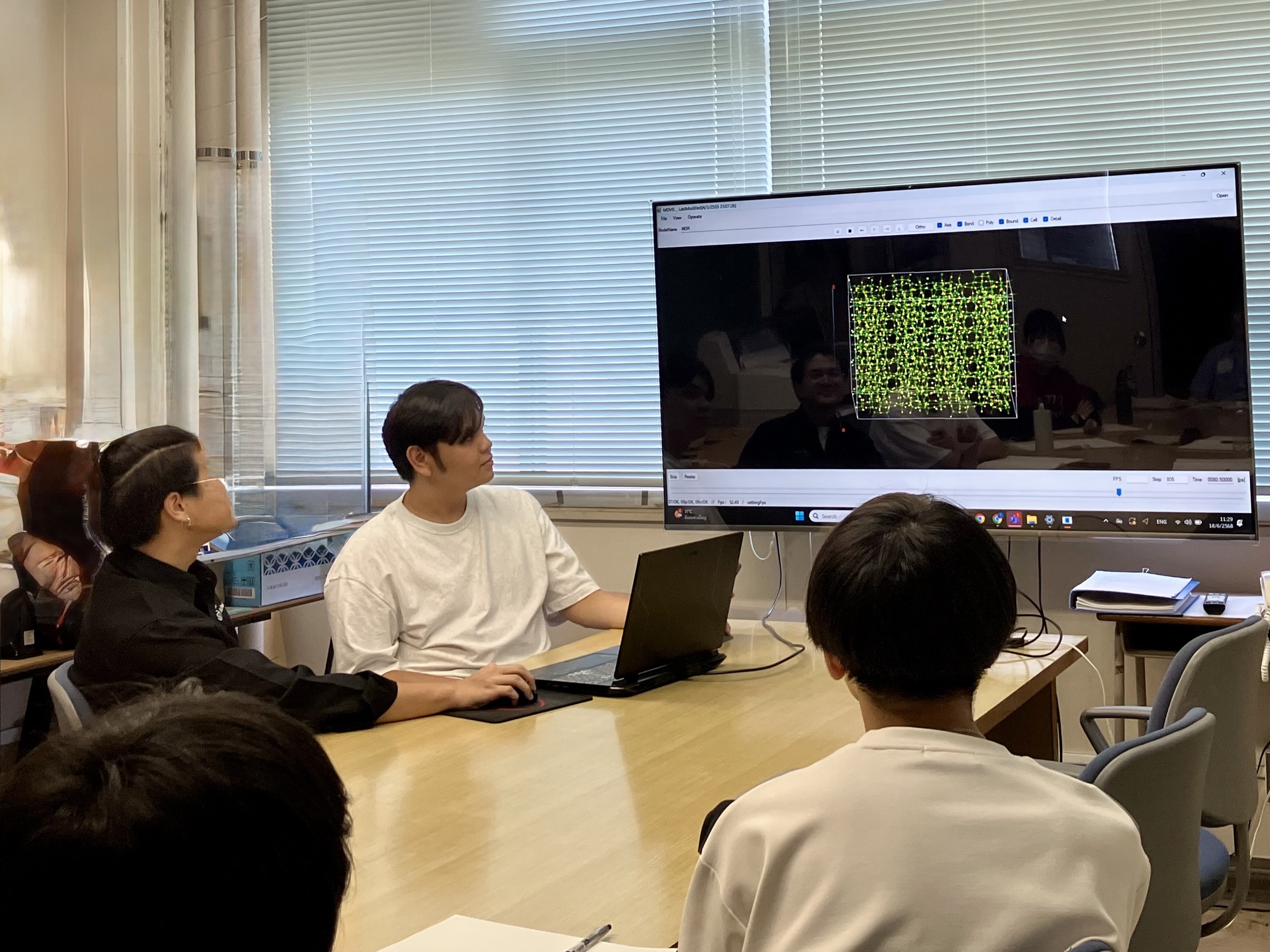 タイからの短期留学生