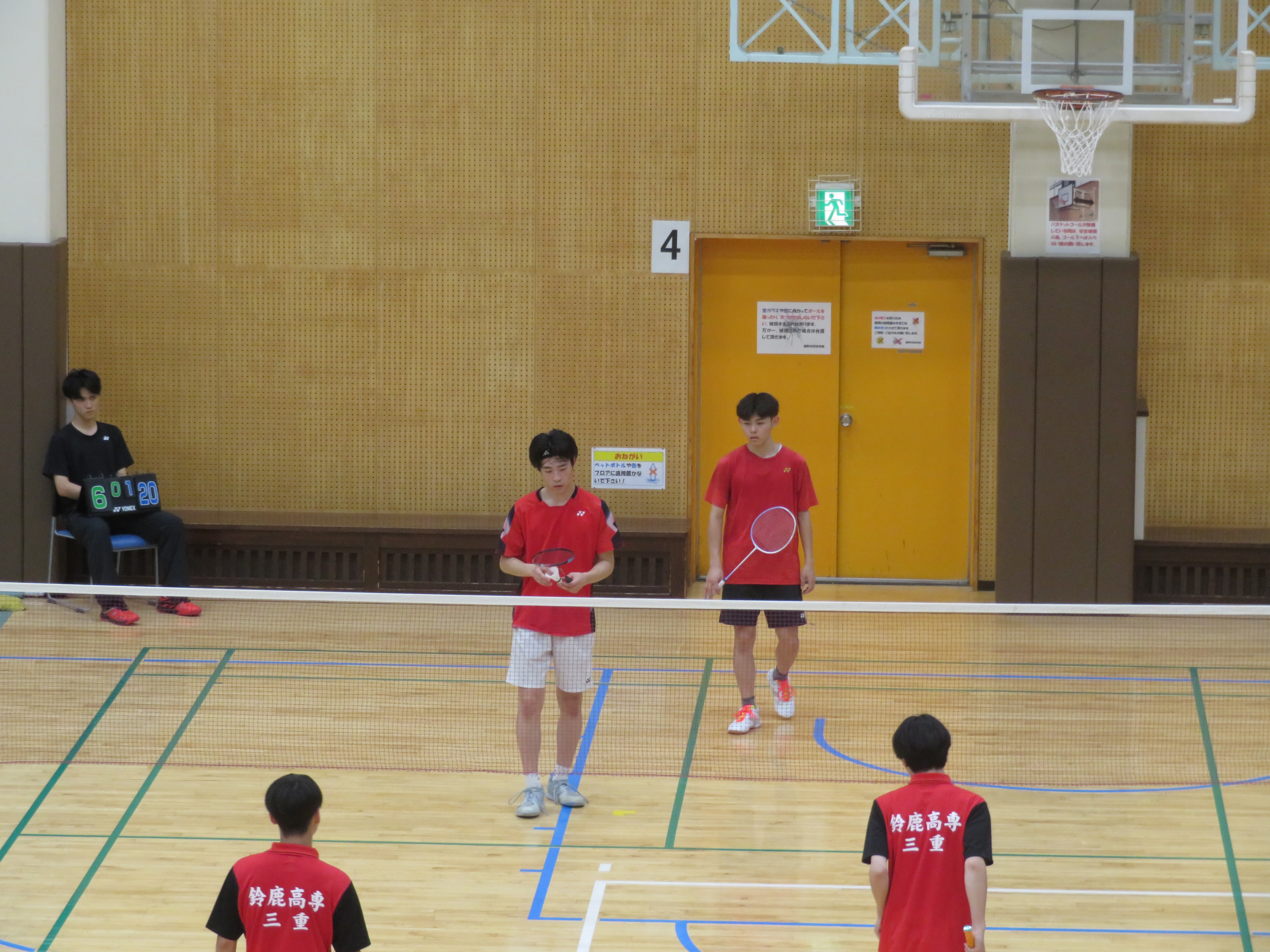 高専大会・バドミントン