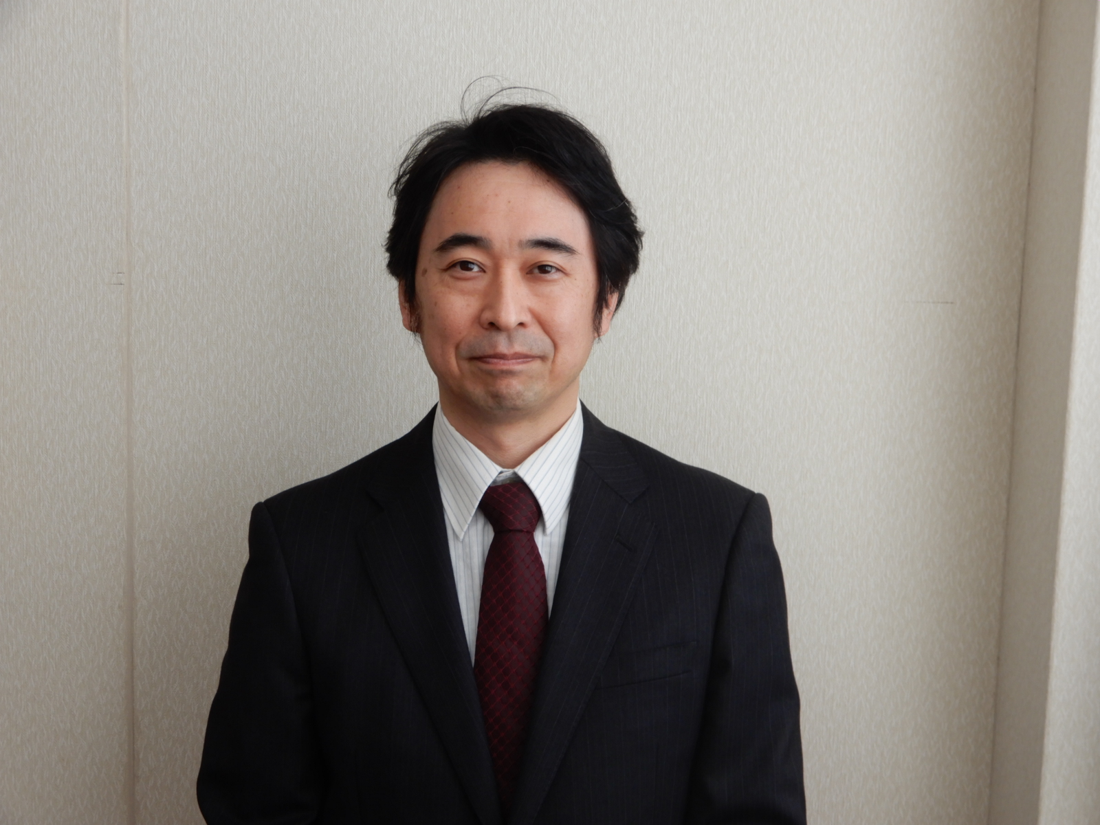 電子制御工学科長　大庭 勝久