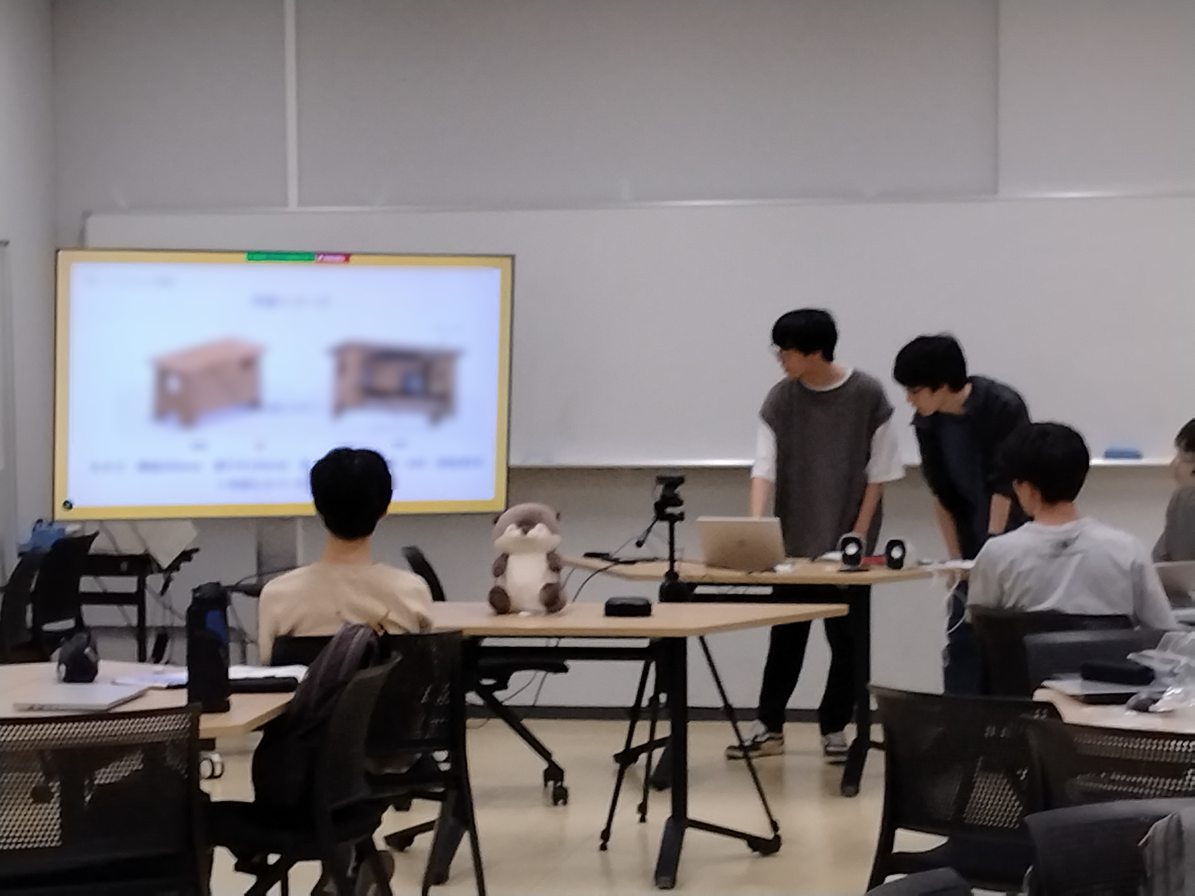 専攻科実験(MC)の中間報告会