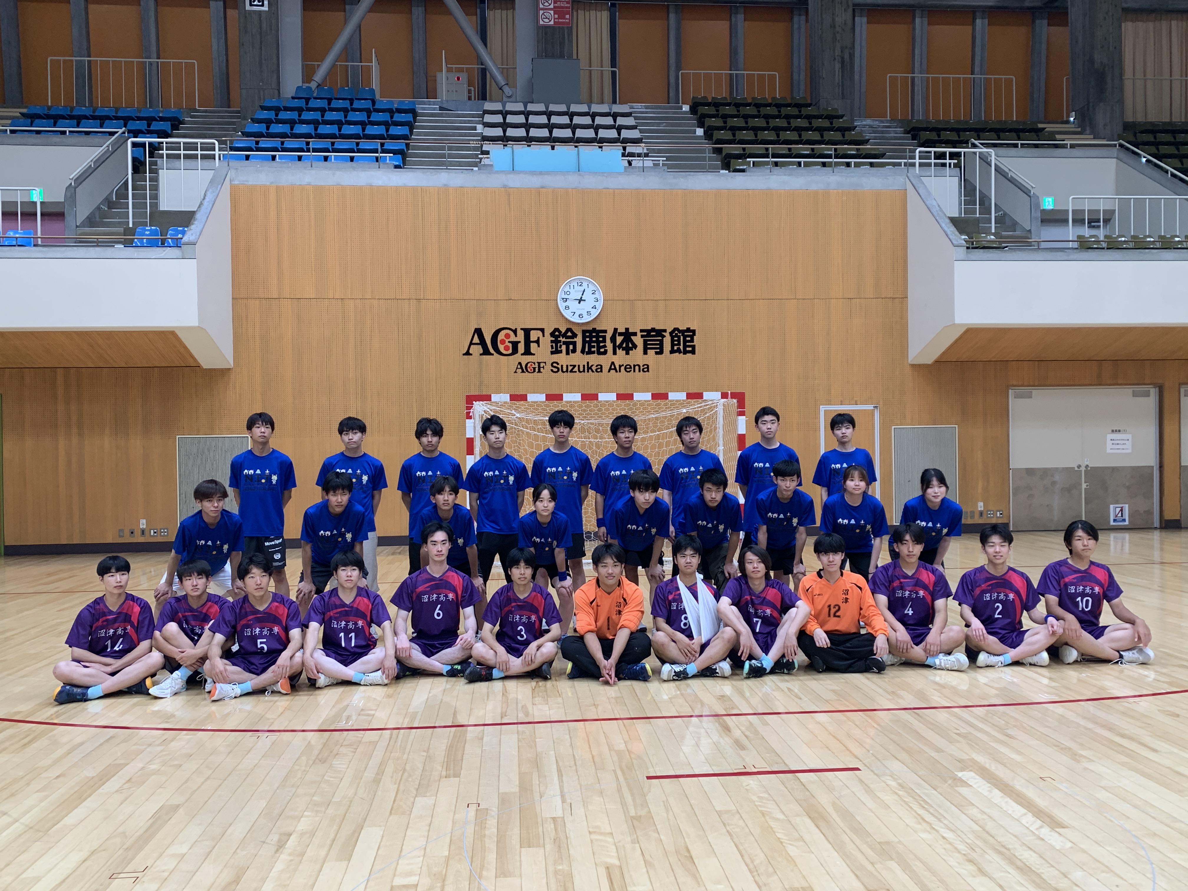 高専大会ハンドボール部