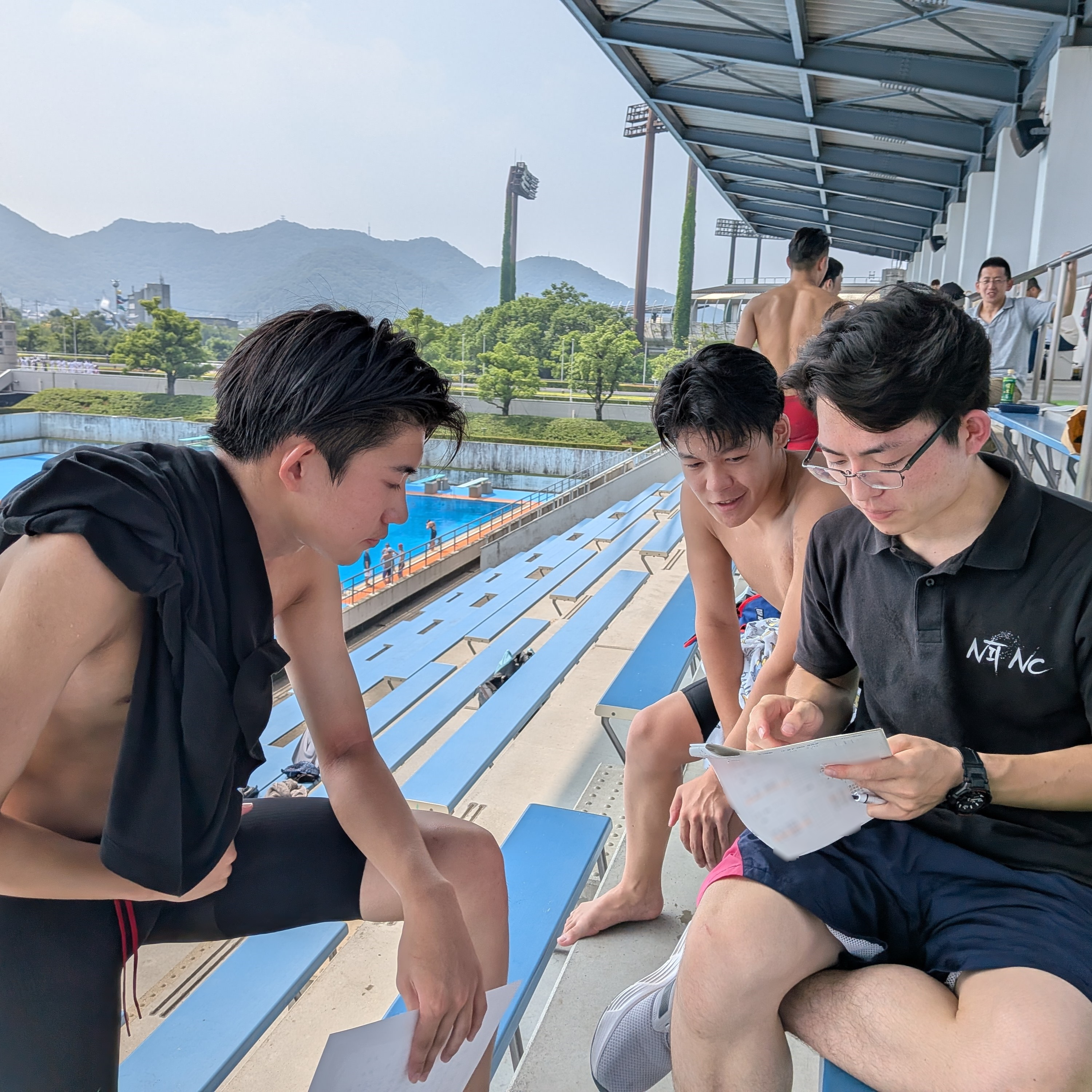 高専大会水泳部