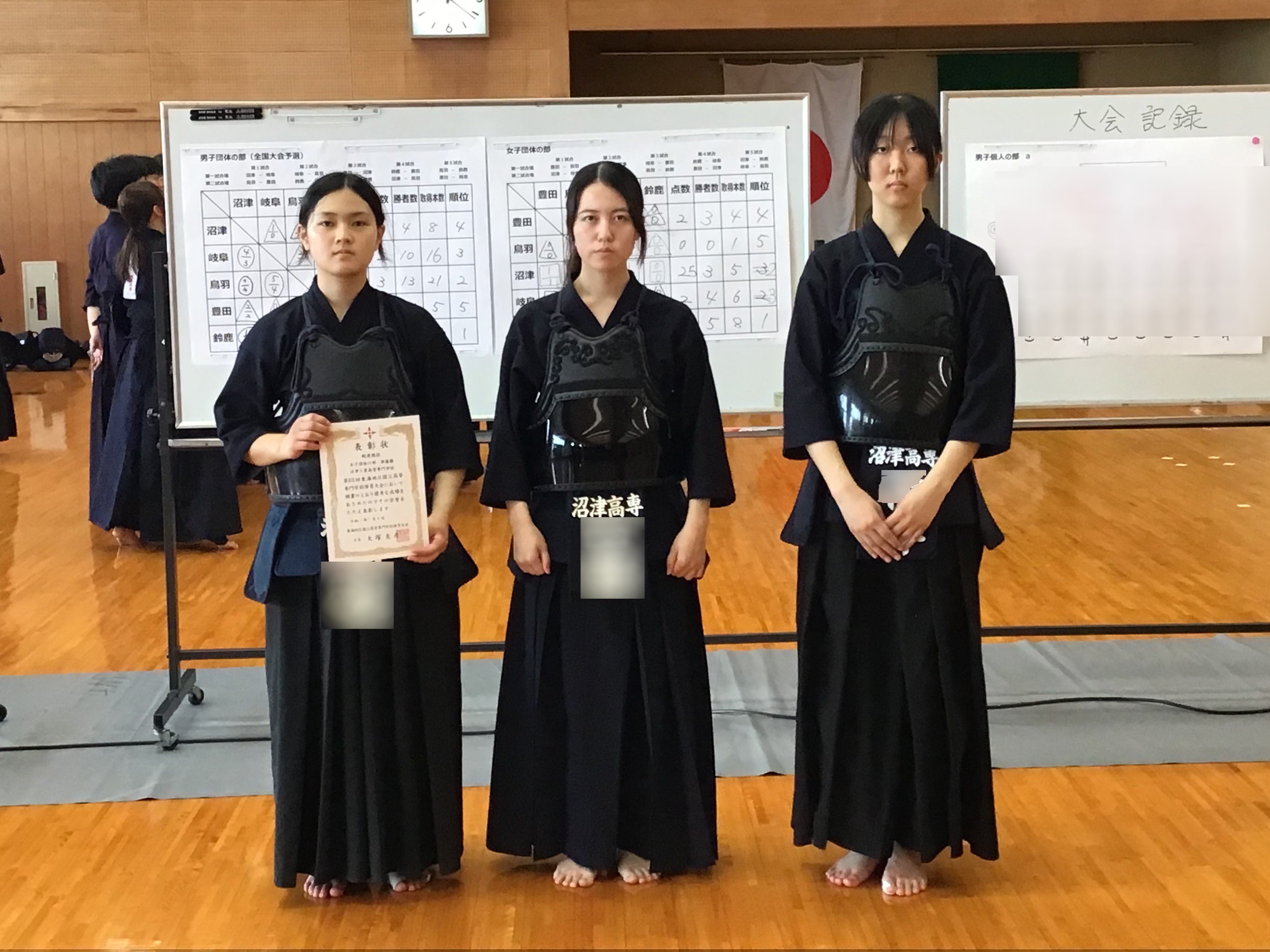 高専大会剣道部
