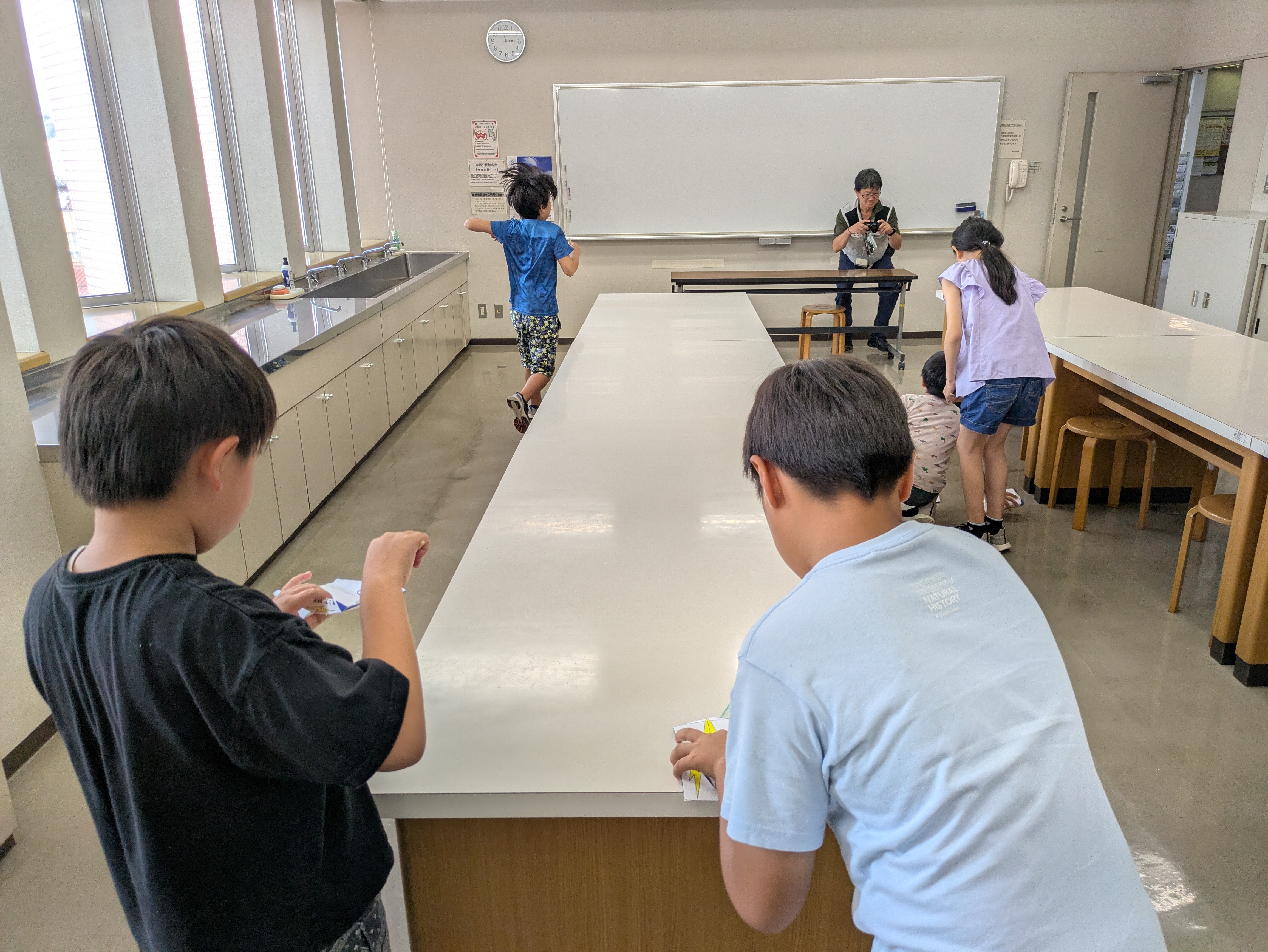 裾野市東西公民館で出前授業