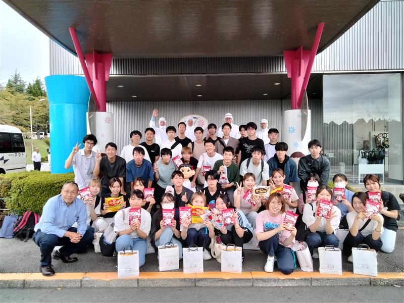 裾野市と連携したキャリア教育（3年生工場見学）