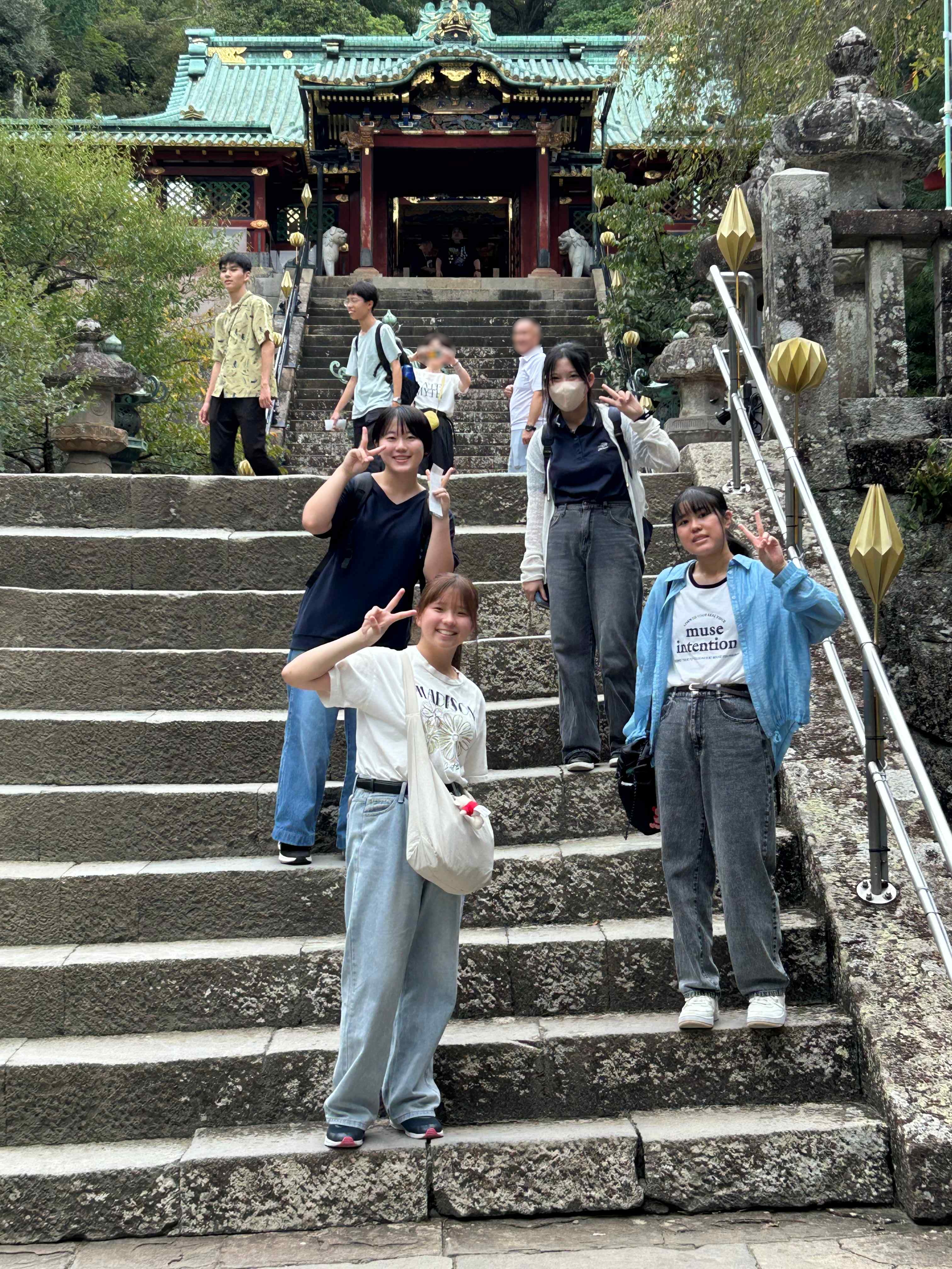 2年生特別研修・久能山東照宮