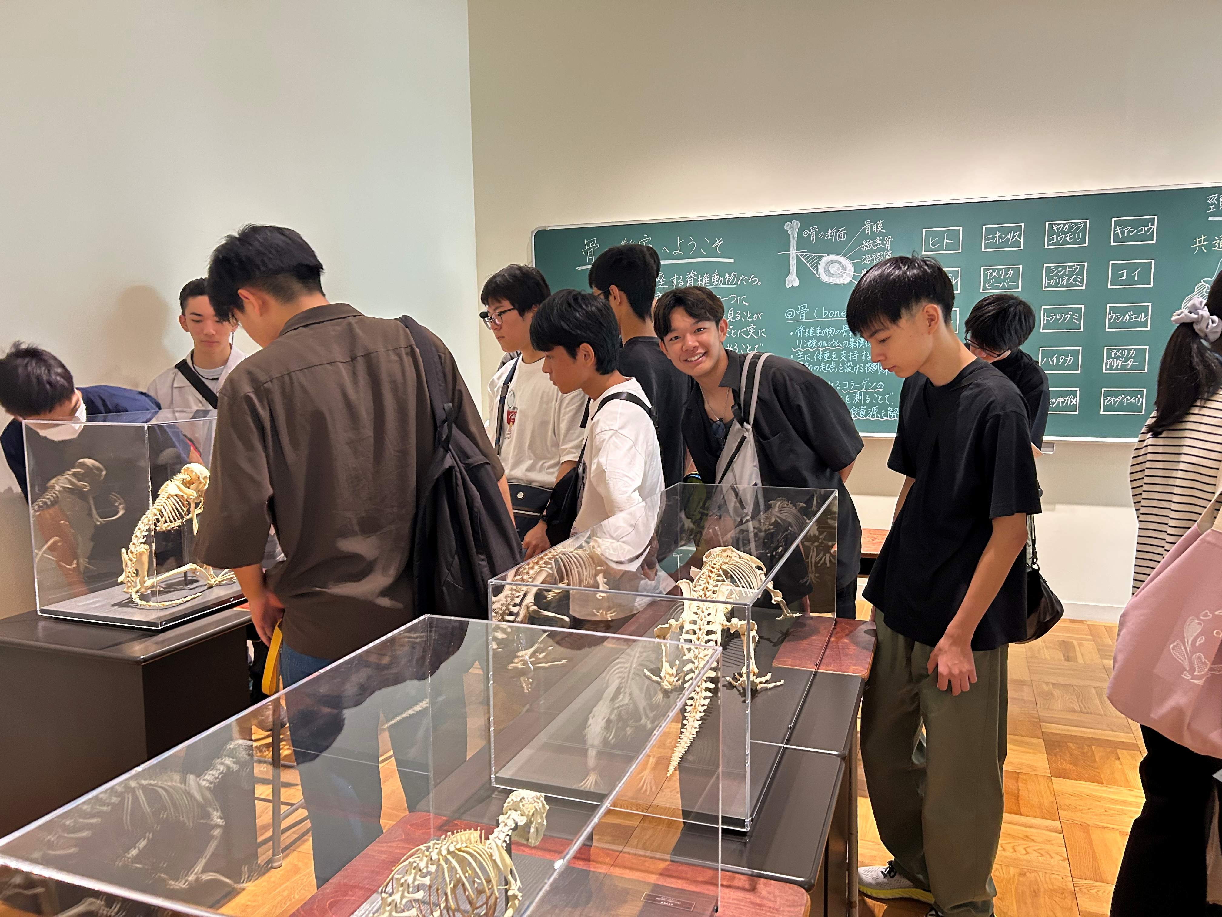 2年生特別研修・地球環境史ミュージアム