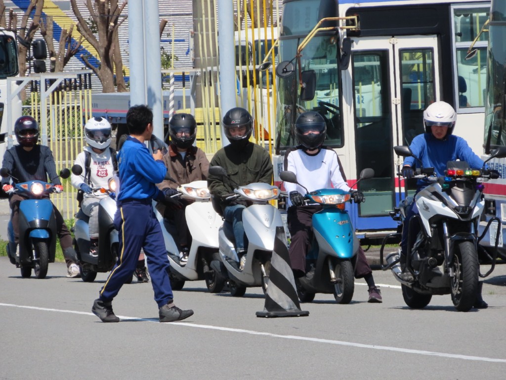 原付安全運転講習会