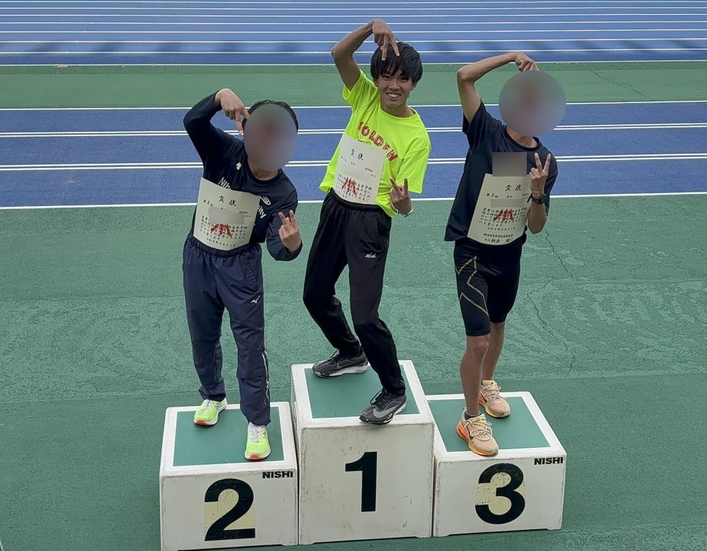 高校総体東部大会陸上競技男子800m優勝