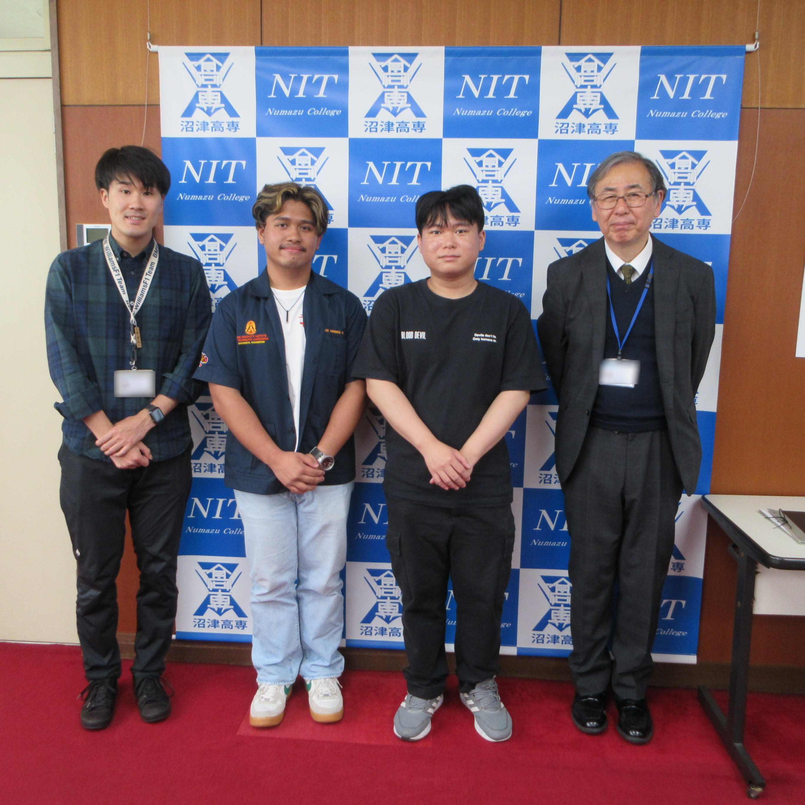 キングモンクット工科大学（タイ）から短期留学生
