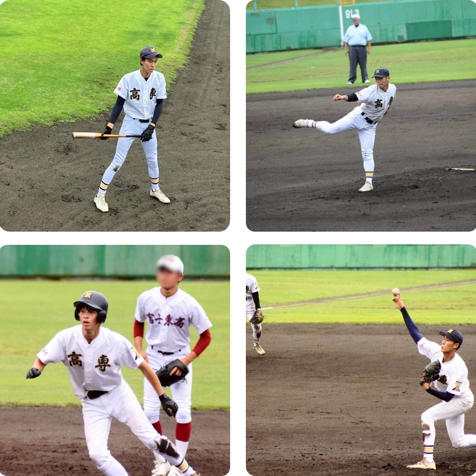 第108回全国高等学校野球選手権沼津高専選手
