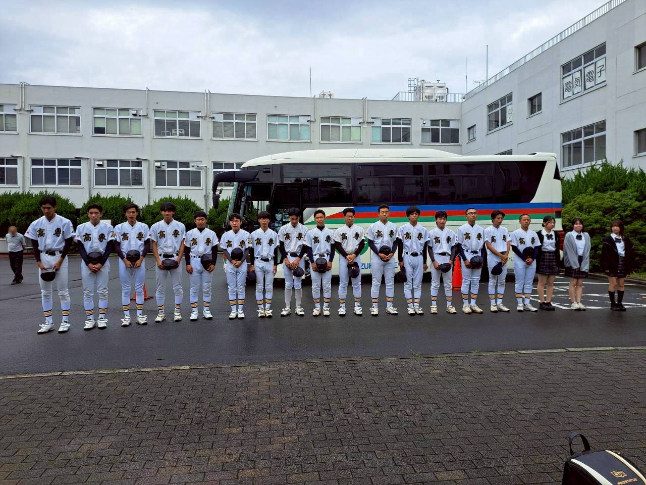 第108回全国高等学校野球選手権沼津高専選手