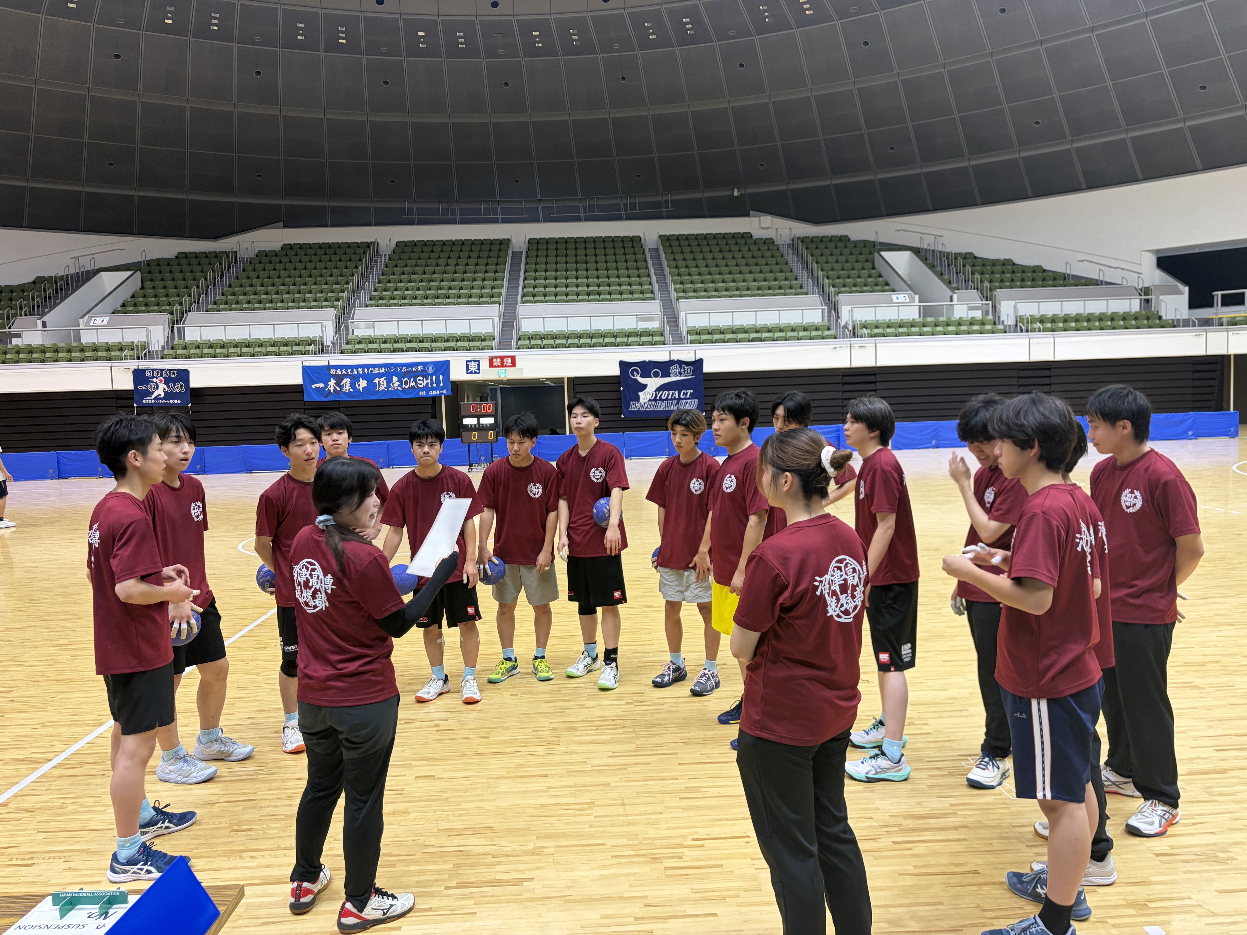 高専大会ハンドボール競技