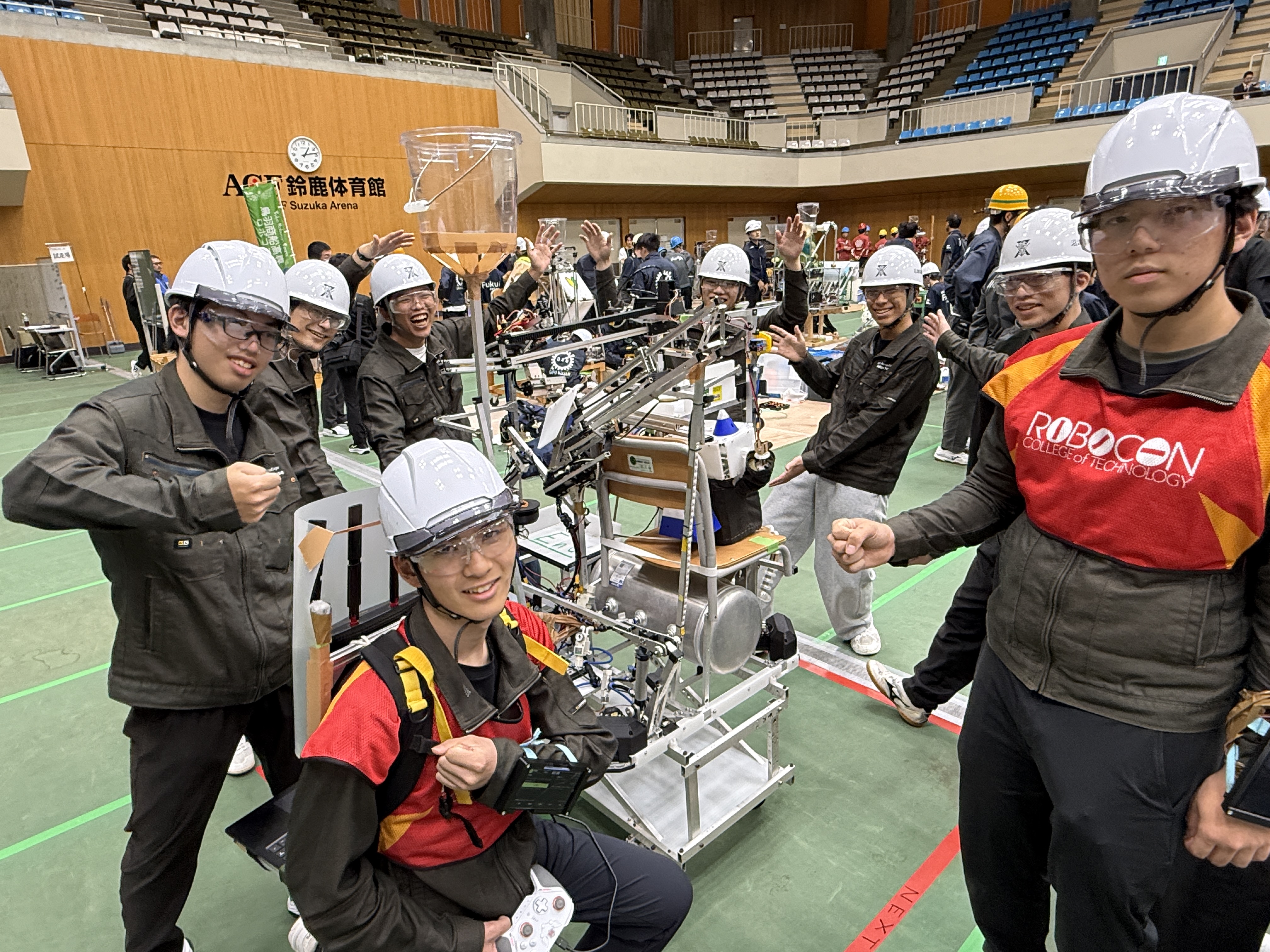 高専ロボコン2026東海北陸地区大会に出場