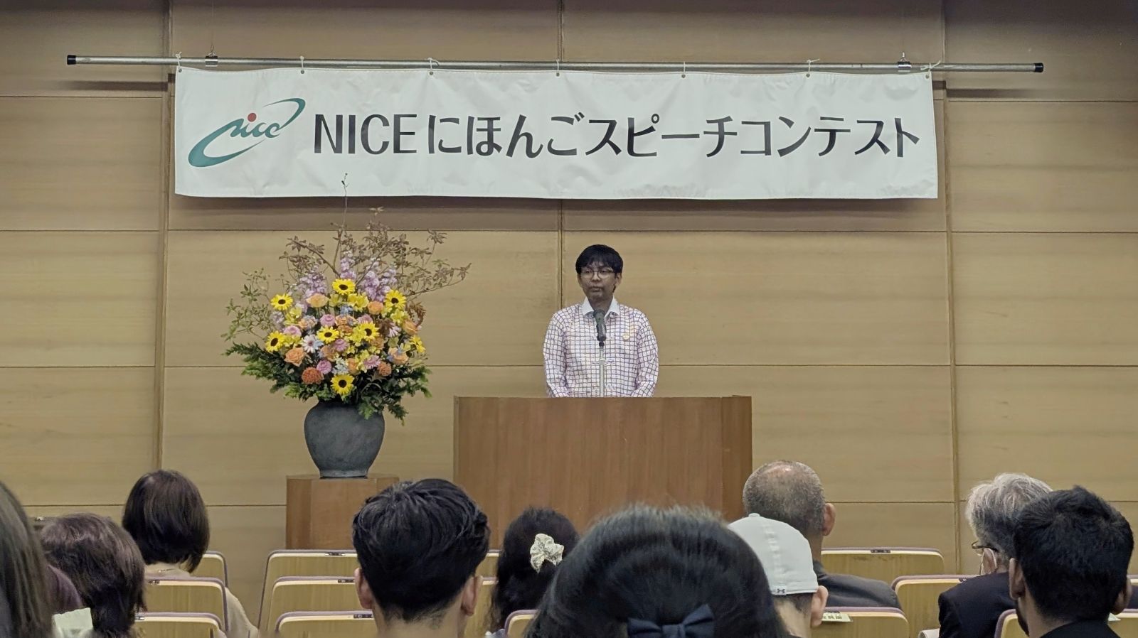 日本語スピーチコンテストで本校留学生が1位・2位を受賞