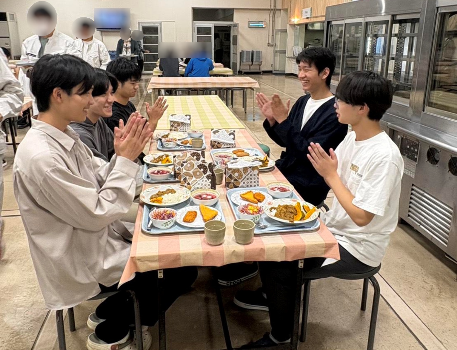 学生寮でハロウィンイベント